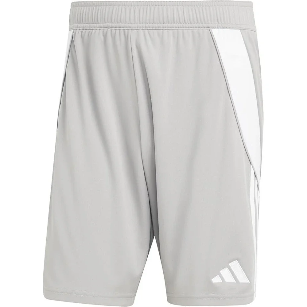 Adidas Tiro 24 Shorts Mens L Gray White‎ Soccer Football Athletic Training Gym